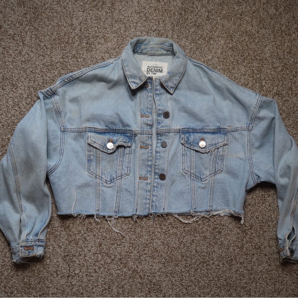 Zara denim coat